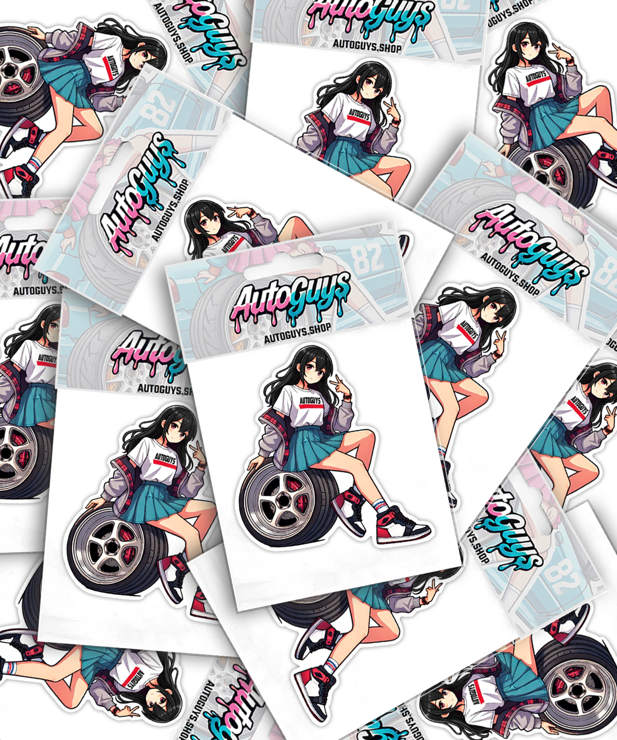 AutoGuys “Waifu on Wheels” JDM Air Freshener