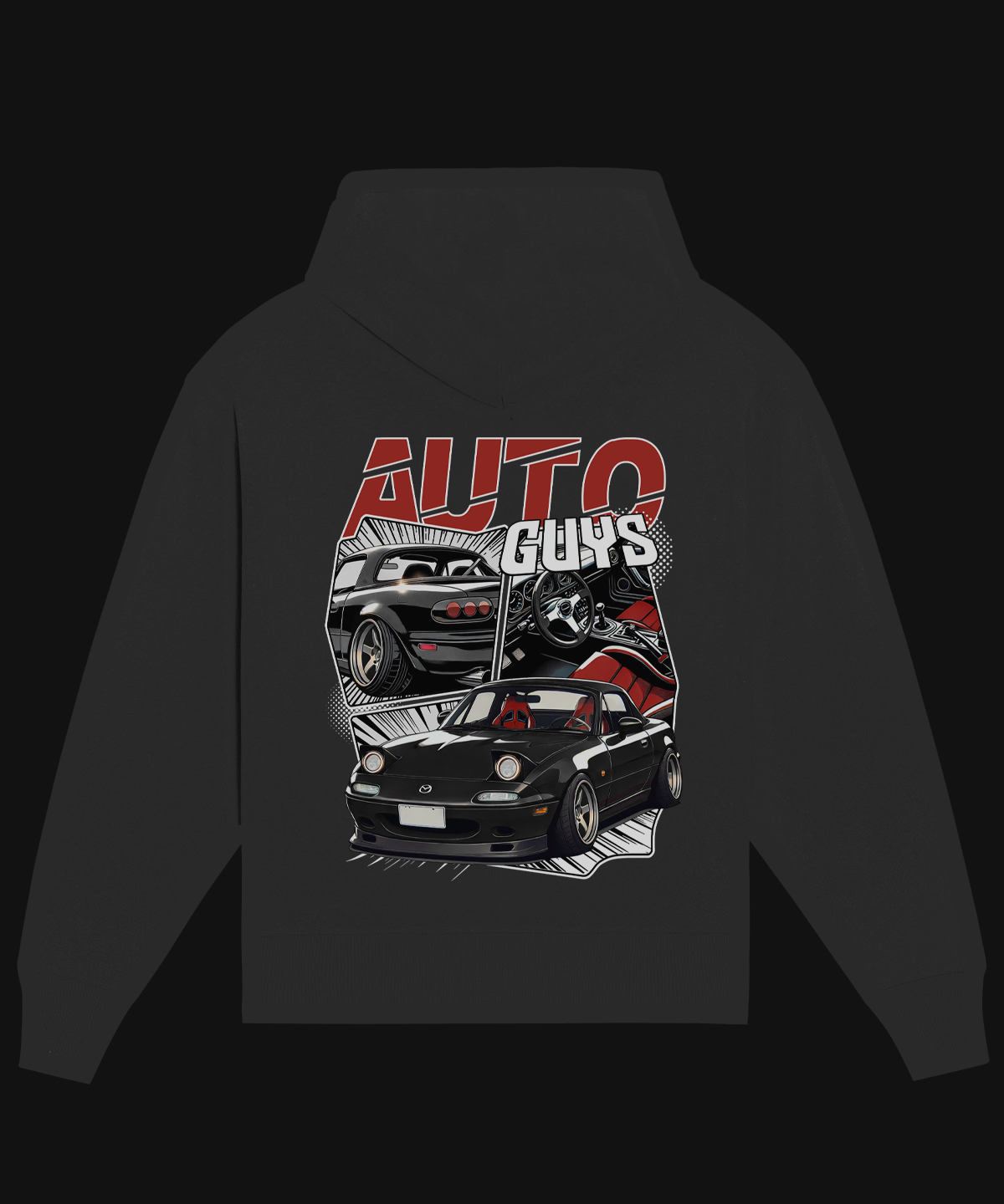 Touge Spirit MX-5 Oversized Hoodie