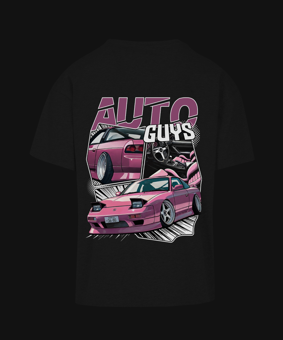 Night Runner 240SX Oversized T-shirt