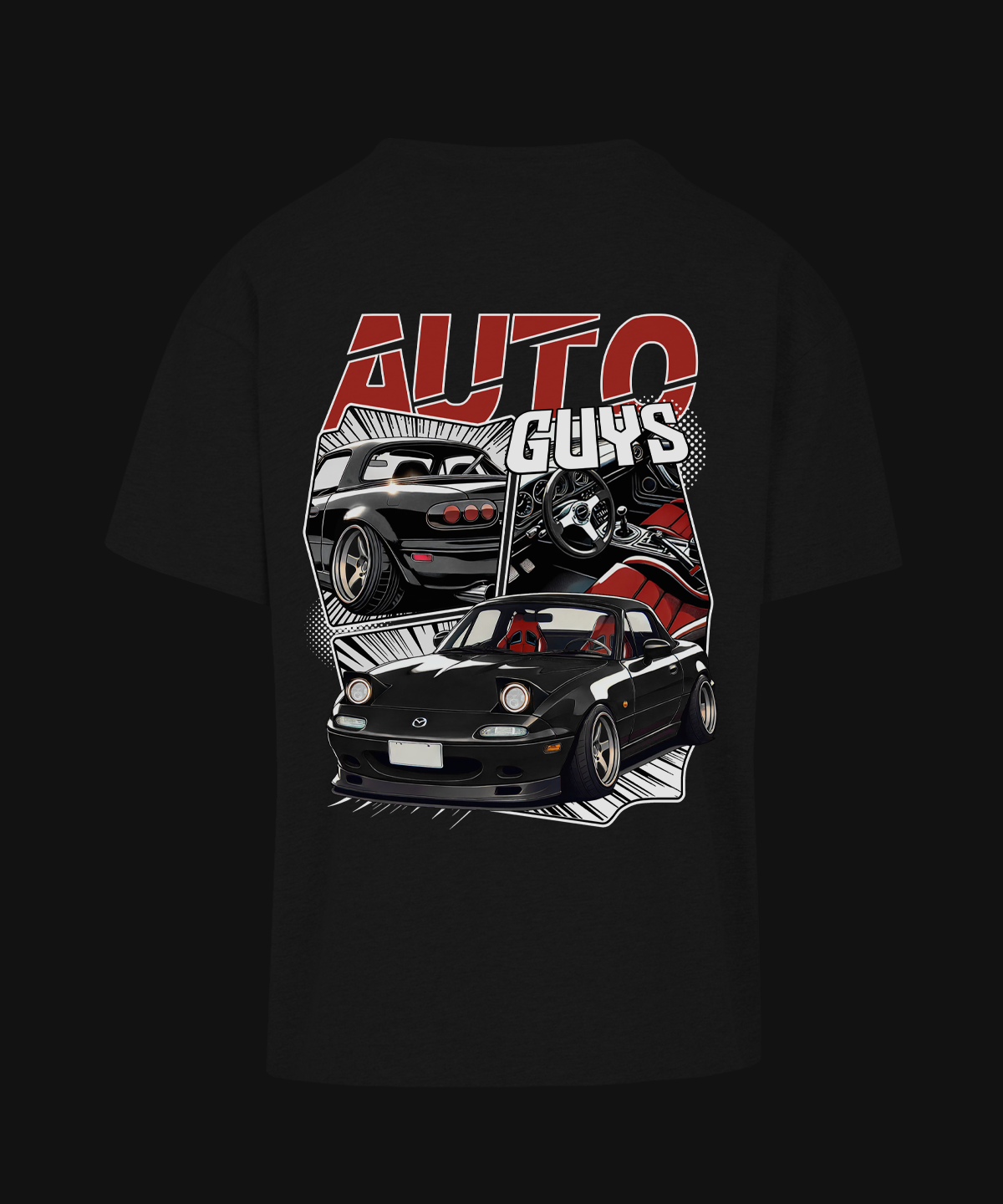 Touge Spirit MX-5 Oversized T-shirt