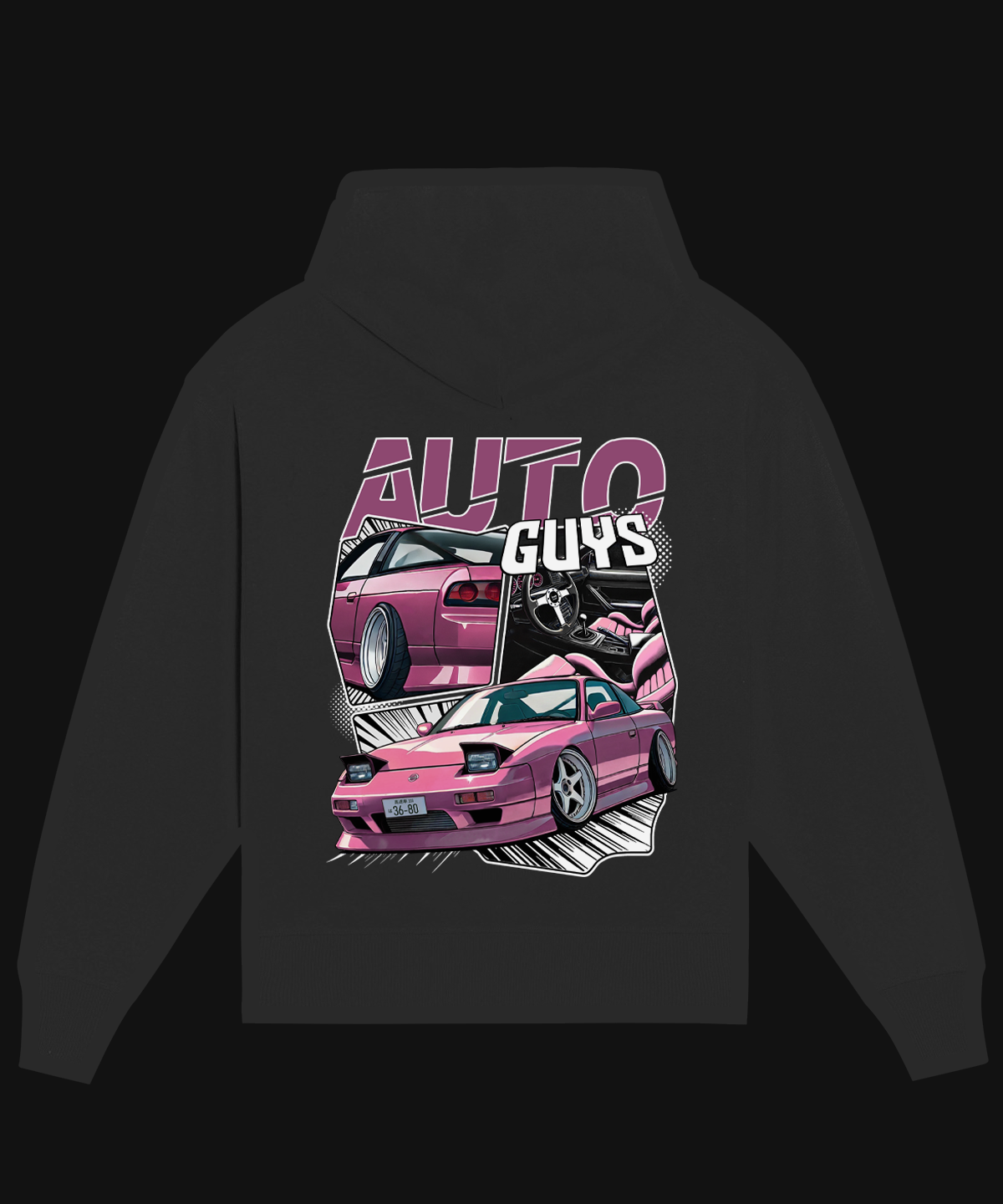 Night Runner 240SX Oversized Hoodie