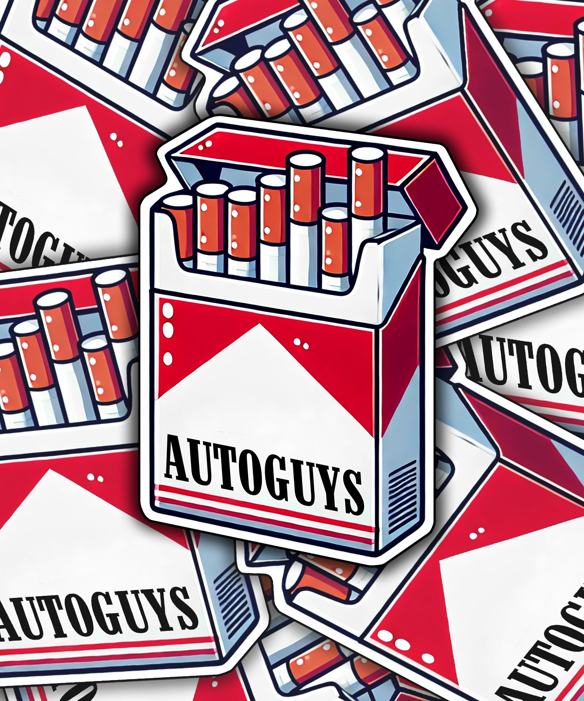 AutoGuys "Ciggy" Stickers